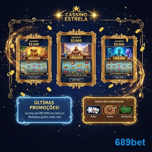 Promoções imperdíveis do cassino 689bet com estrelas brilhantes