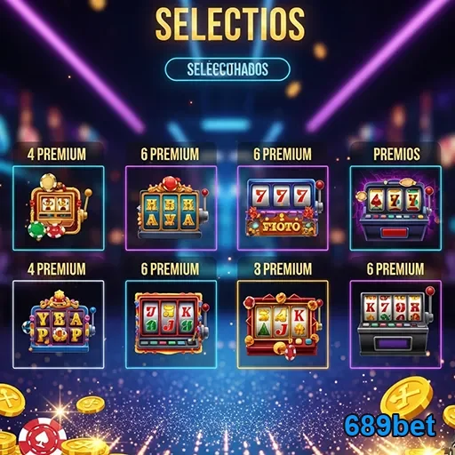 Imagem dos jogos premium selecionados pelo 689bet, destacando opções de apostas emocionantes.